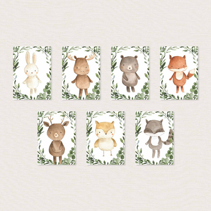 Woodland Friends Baby Shower Party Banner Printable
