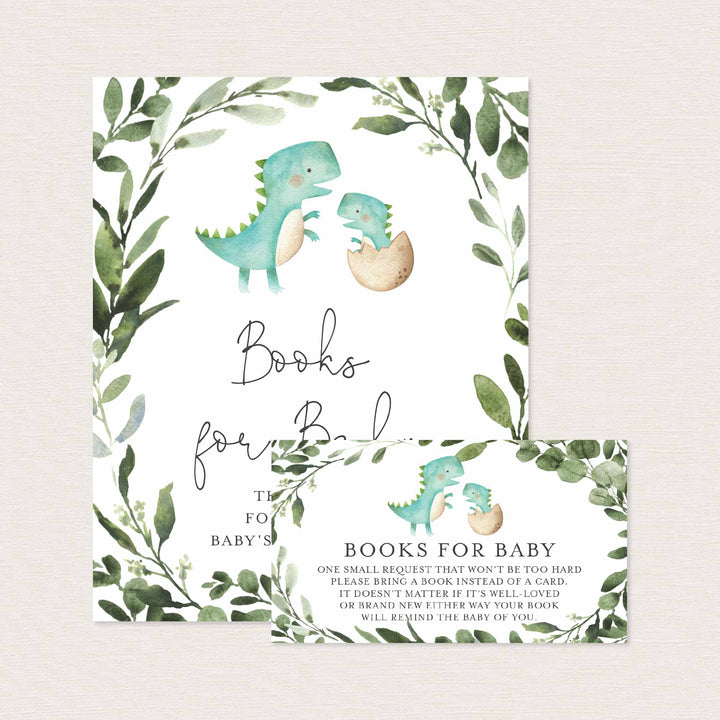 Mummy Baby Dinosaur Baby Shower Books For Baby Printable