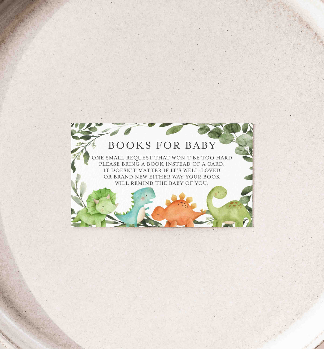 Dinosaurs Baby Shower Books For Baby Printable