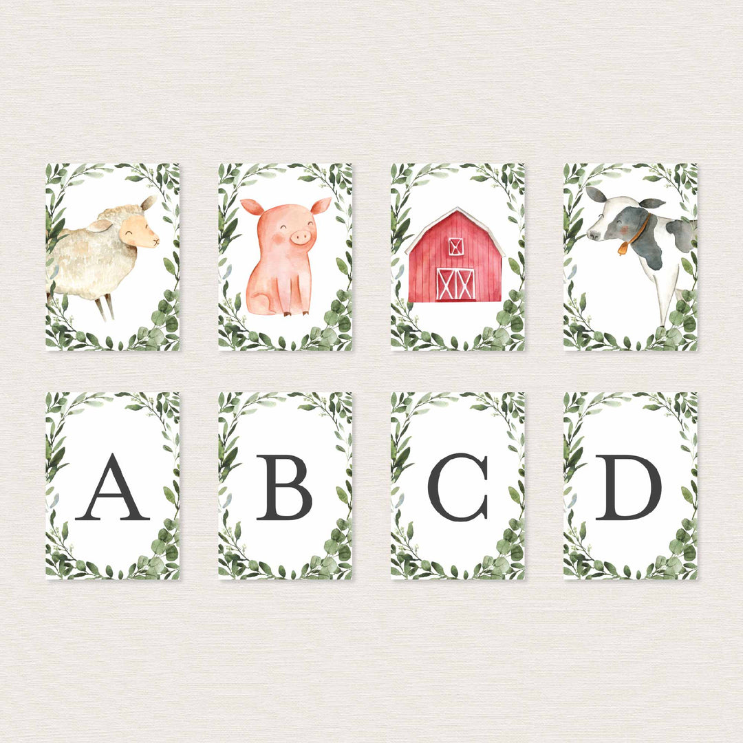 On The Farm Kids Birthday Party Banner Printable