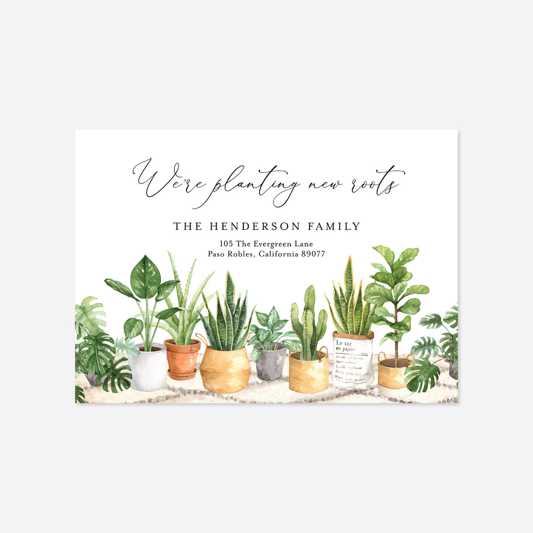 DIY Moving Announcement Ideas