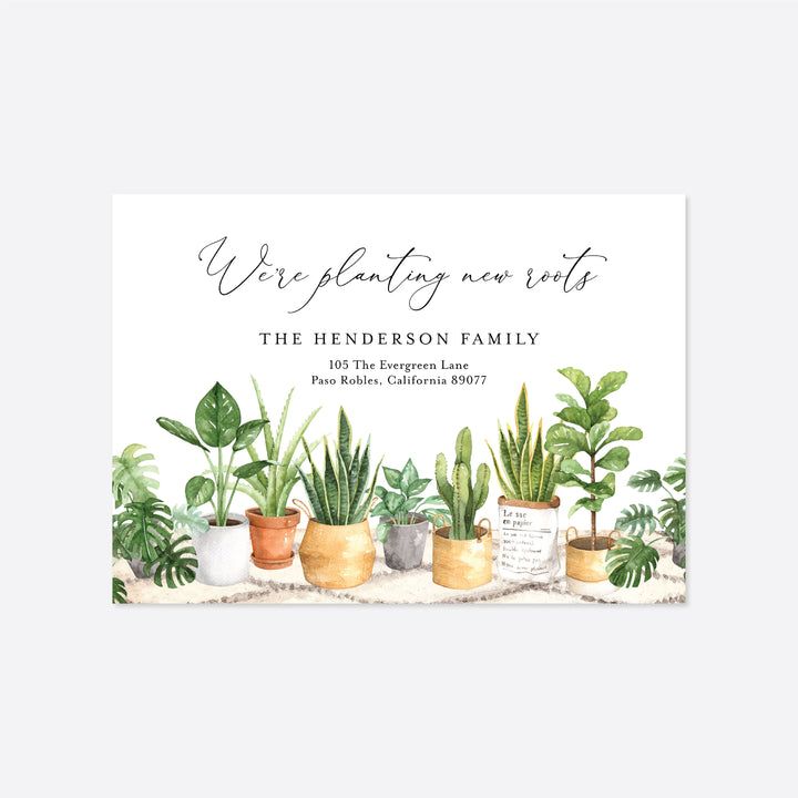 DIY Moving Announcement Ideas